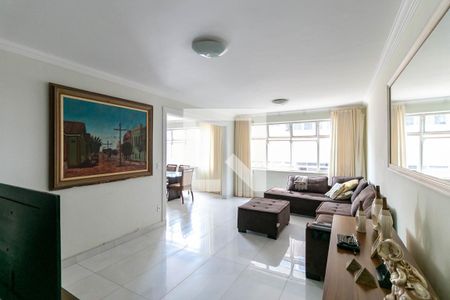 Sala de apartamento à venda com 4 quartos, 150m² em Serra, Belo Horizonte