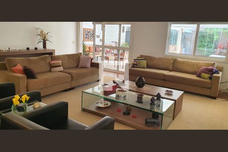 Detalhe Sala de casa à venda com 4 quartos, 350m² em Santo Amaro, São Paulo