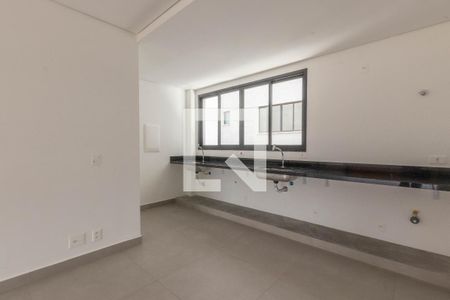 Cozinha de apartamento à venda com 2 quartos, 68m² em Gutierrez, Belo Horizonte