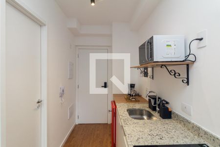 Studio à venda com 30m², 1 quarto e sem vagaCozinha