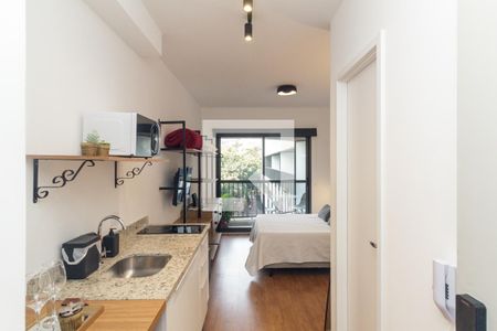 Studio à venda com 30m², 1 quarto e sem vagaCozinha