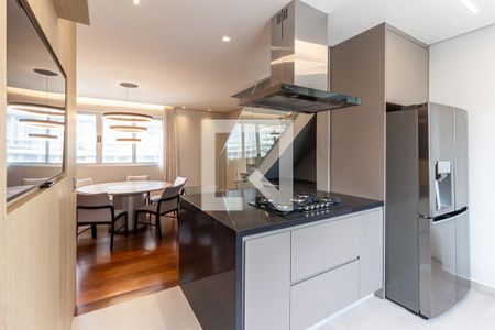 Cozinha de apartamento para alugar com 1 quarto, 240m² em Higienópolis, São Paulo