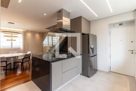 Cozinha de apartamento para alugar com 1 quarto, 240m² em Higienópolis, São Paulo