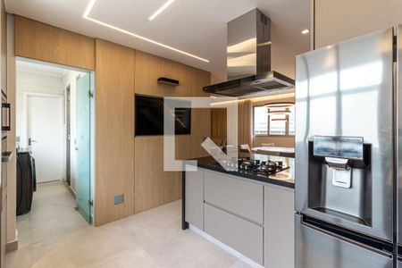 Cozinha de apartamento para alugar com 1 quarto, 240m² em Higienópolis, São Paulo