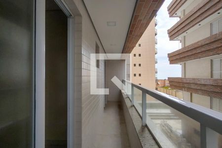 Sacada de apartamento para alugar com 1 quarto, 48m² em Caiçara, Praia Grande