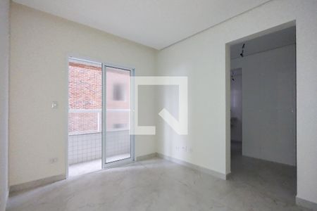 Sala de apartamento para alugar com 1 quarto, 48m² em Caiçara, Praia Grande