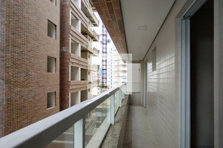 Sacada de apartamento para alugar com 1 quarto, 48m² em Caiçara, Praia Grande