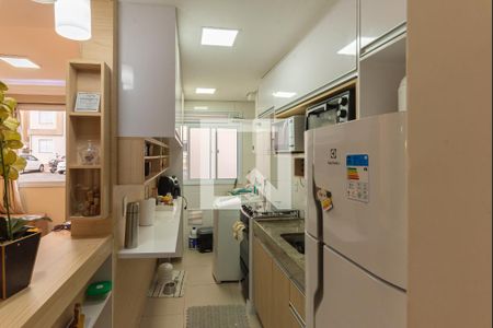 Cozinha de apartamento para alugar com 2 quartos, 48m² em Parque Industrial, Campinas