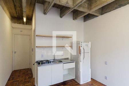 Studio para alugar com 21m², 1 quarto e sem vaga Studio para alugar com 21m², 1 quarto e sem vagaCozinha