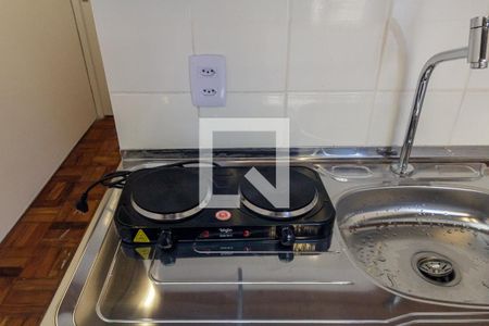 Studio para alugar com 21m², 1 quarto e sem vaga Studio para alugar com 21m², 1 quarto e sem vagaCozinha