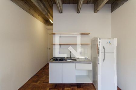 Studio para alugar com 21m², 1 quarto e sem vaga Studio para alugar com 21m², 1 quarto e sem vagaCozinha