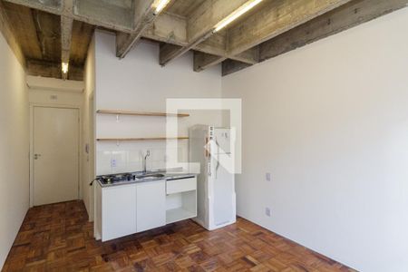 Studio de kitnet/studio para alugar com 1 quarto, 21m² em República, São Paulo