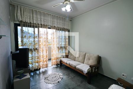 Sala de apartamento para alugar com 2 quartos, 80m² em Jardim Tejereba, Guarujá
