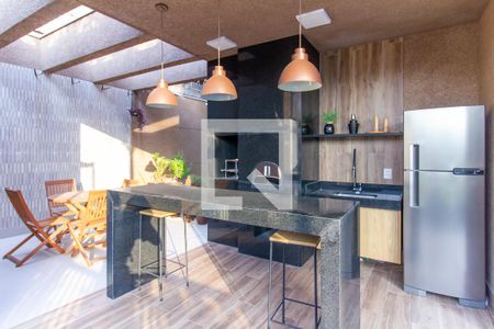 Apartamento para alugar com 39m², 2 quartos e 1 vagaÁrea comum - Churrasqueira