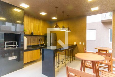 Apartamento para alugar com 39m², 2 quartos e 1 vagaÁrea comum - Churrasqueira