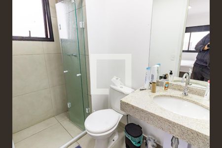 Banheiro da Suíte de apartamento para alugar com 2 quartos, 57m² em Brás, São Paulo