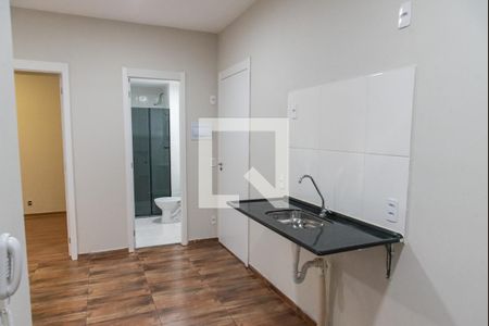 Apartamento à venda com 35m², 2 quartos e sem vagaCozinha e área de serviço