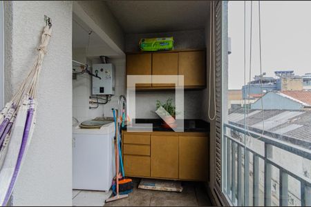 Apartamento à venda com 60m², 2 quartos e 1 vagaVaranda