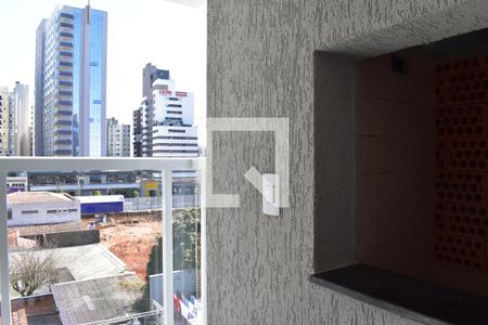 Varanda Sala de apartamento para alugar com 1 quarto, 35m² em Água Verde, Curitiba