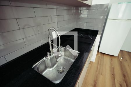 Sala e Cozinha de kitnet/studio à venda com 1 quarto, 23m² em Sacoma, São Paulo