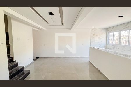Sala - Sala de Jantar de casa à venda com 2 quartos, 114m² em Vila Bela Vista, Santo André