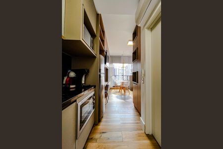 Studio à venda com 22m², 1 quarto e sem vagaCozinha