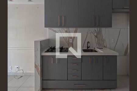 Sala/Cozinha de apartamento para alugar com 1 quarto, 32m² em Vila Palmeiras, São Paulo