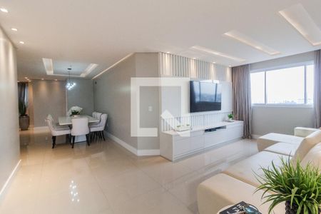 Sala de apartamento para alugar com 3 quartos, 190m² em Barreiros, São José