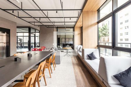 Studio para alugar com 27m², 1 quarto e sem vaga Studio para alugar com 27m², 1 quarto e sem vagaCoworking