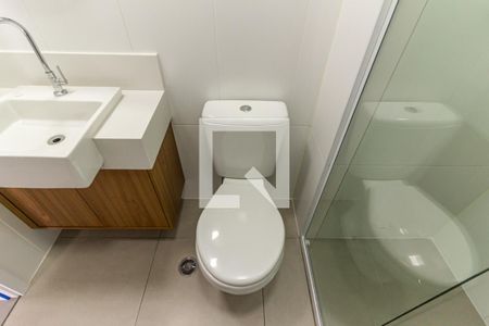 Studio para alugar com 27m², 1 quarto e sem vaga Studio para alugar com 27m², 1 quarto e sem vagaBanheiro