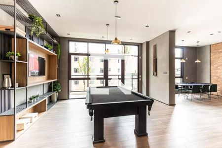 Studio para alugar com 27m², 1 quarto e sem vaga Studio para alugar com 27m², 1 quarto e sem vagaSala de Jogos