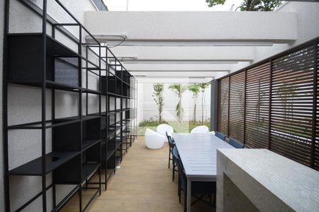 Studio à venda com 25m², 1 quarto e sem vagaChurrasqueira