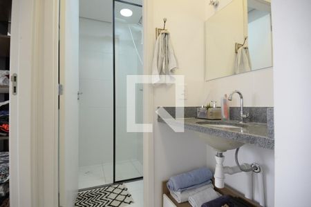 Banheiro de kitnet/studio à venda com 1 quarto, 25m² em Ipiranga, São Paulo