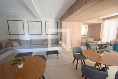 Apartamento para alugar com 29m², 1 quarto e sem vagaÁrea comum - Salão de festas