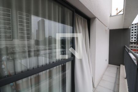 Studio para alugar com 37m², 1 quarto e sem vagaVaranda