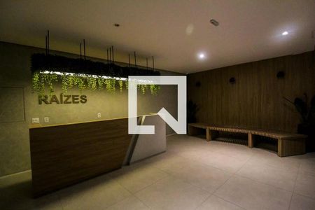 Studio para alugar com 37m², 1 quarto e sem vaga Studio para alugar com 37m², 1 quarto e sem vagaHall de entrada