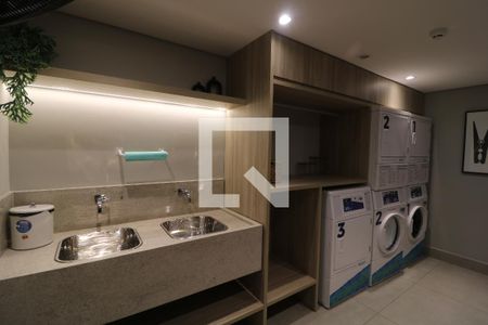Studio para alugar com 37m², 1 quarto e sem vagaLavanderia