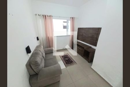 Sala de apartamento para alugar com 2 quartos, 60m² em Centro, São Vicente