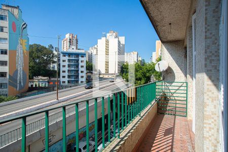 Varanda da Sala de apartamento para alugar com 1 quarto, 60m² em Bela Vista, São Paulo