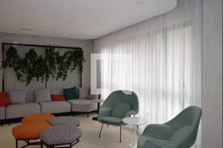 Studio à venda com 27m², 1 quarto e sem vagaGourmet/Festas