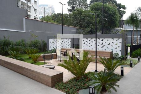 Studio à venda com 27m², 1 quarto e sem vagaChurrasqueira