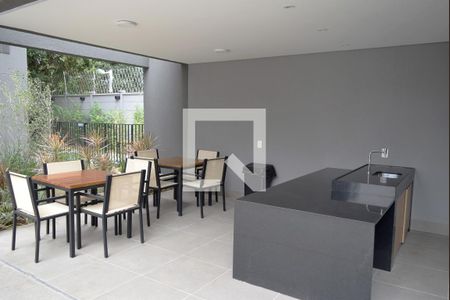 Studio à venda com 27m², 1 quarto e sem vagaChurrasqueira