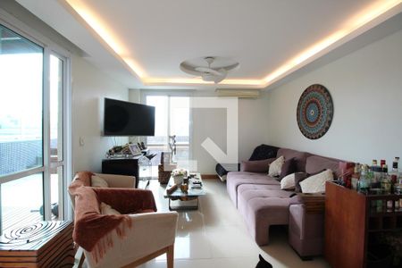 Sala de apartamento à venda com 4 quartos, 178m² em Jacarepaguá, Rio de Janeiro