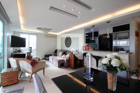 Sala de apartamento à venda com 4 quartos, 178m² em Jacarepaguá, Rio de Janeiro