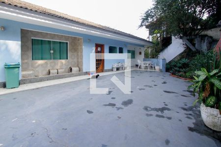 Fachada interna - Quintal da frente de casa de condomínio à venda com 5 quartos, 480m² em Itanhangá, Rio de Janeiro