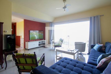 Sala de casa de condomínio à venda com 5 quartos, 480m² em Itanhangá, Rio de Janeiro