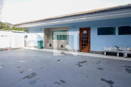 Fachada interna - Quintal da frente de casa de condomínio à venda com 5 quartos, 480m² em Itanhangá, Rio de Janeiro