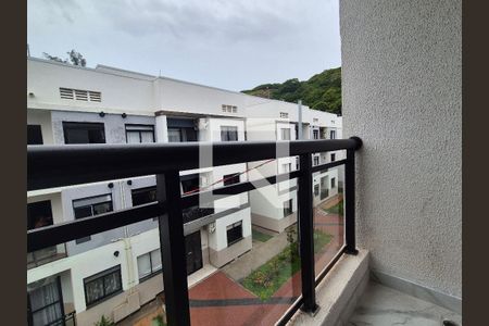 Varanda da Sala/Cozinha de apartamento à venda com 2 quartos, 50m² em Recreio dos Bandeirantes, Rio de Janeiro