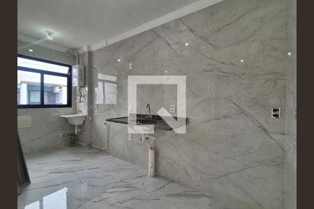 Sala/Cozinha de apartamento à venda com 2 quartos, 50m² em Recreio dos Bandeirantes, Rio de Janeiro