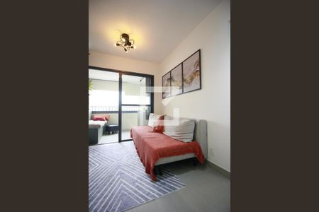 Sala de apartamento para alugar com 1 quarto, 31m² em Indianópolis, São Paulo